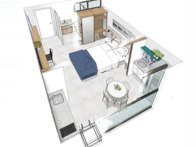 #127 - Apartamento para Venda em Ubatuba - SP