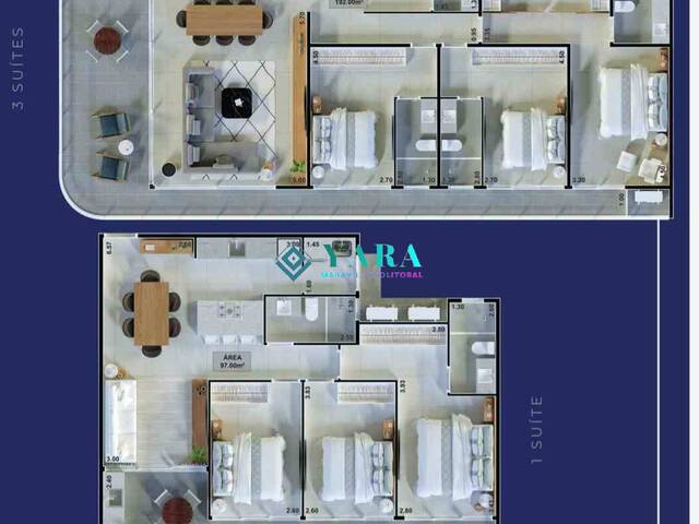 #LW MIAMI - Apartamento para Venda em Ubatuba - SP - 2
