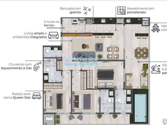 #662 - Apartamento para Venda em Ubatuba - SP - 2