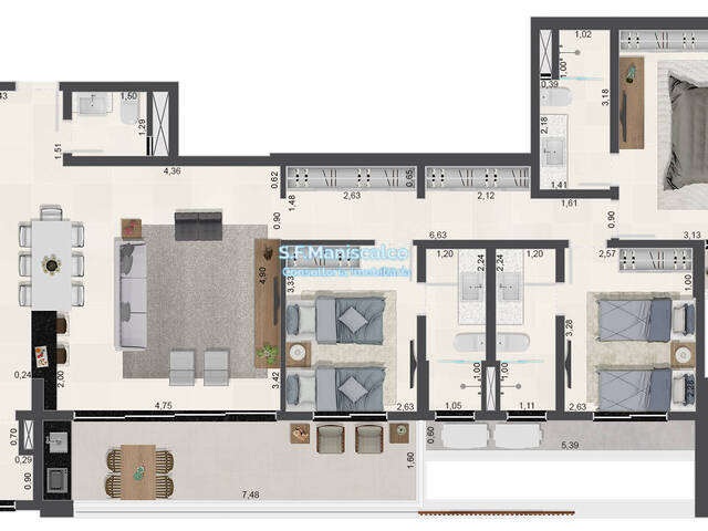 Apartamento para Venda em Ubatuba - 3